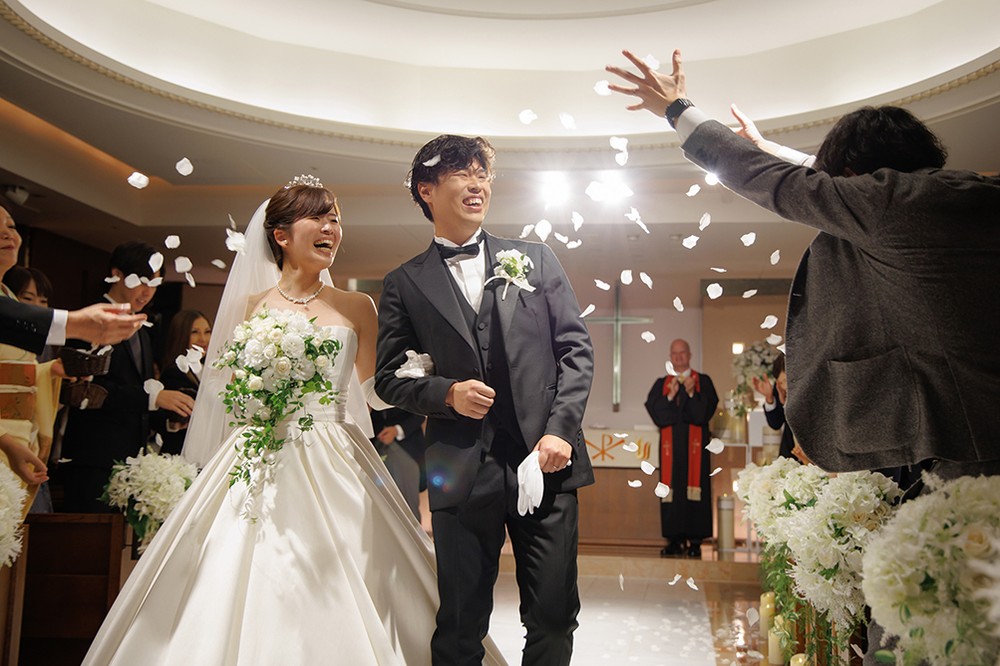感謝を伝え、楽しんでもらうリラックスムードの結婚式